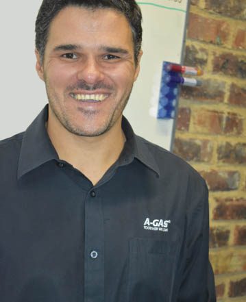 Werner Terblanche of A-Gas South Africa.