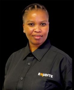Siyathemba Mhlebi, a mechanical engineer and project services manager at Erudite.
