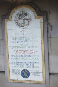Original plaque.