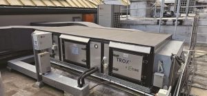 TROX AHUs provide full-building climate control by delivering conditioned air to judges’ chambers, administrative offices, and circulation spaces.