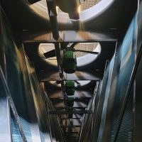 Multi-Wing impellers used in an adiabatic cooler.
